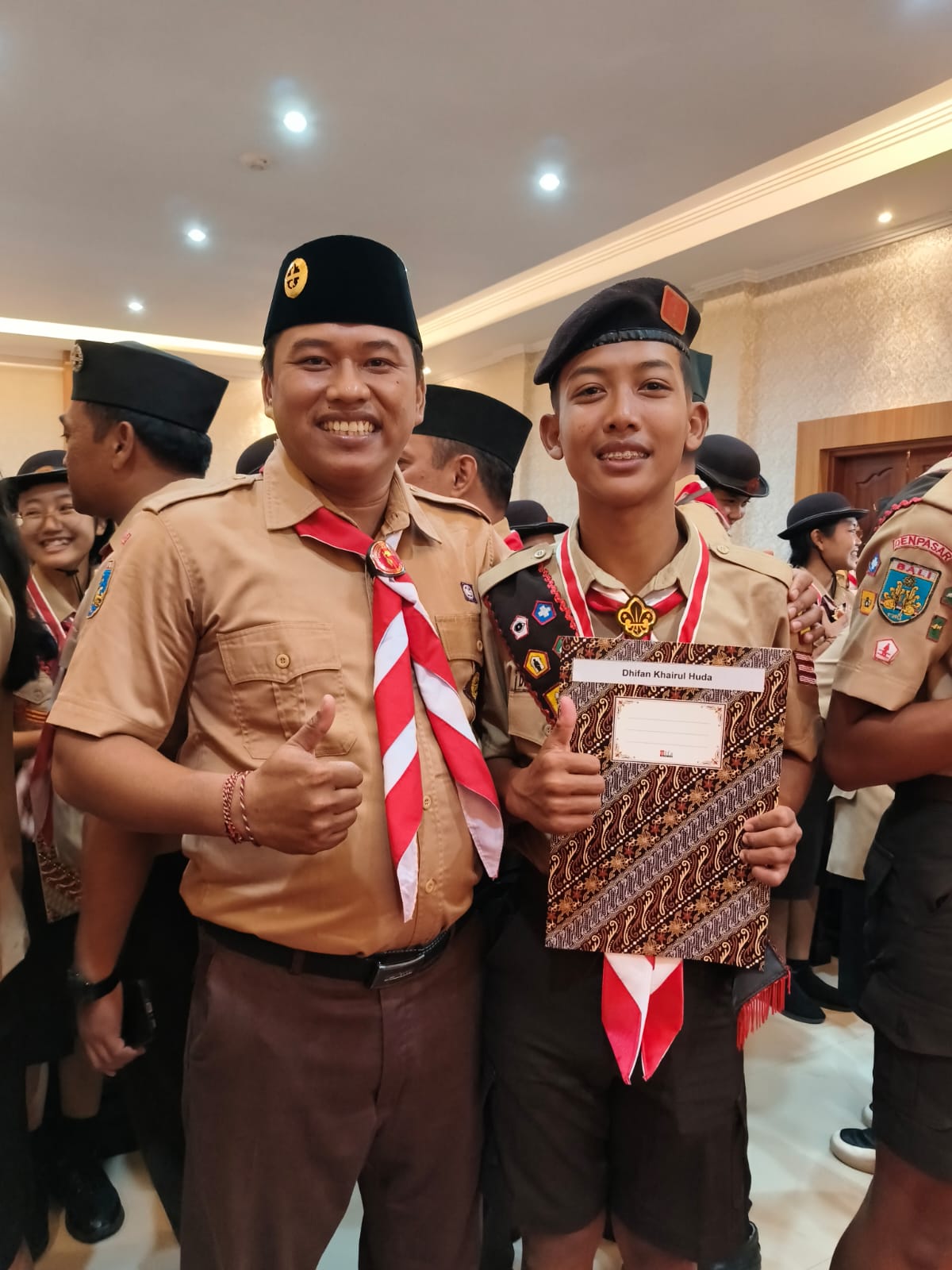 SMP TUNAS HARAPAN JAYA LEPAS DHIFAN KHAIRUL HUDA MENUJU JAMBORE NASIONAL XII 2026